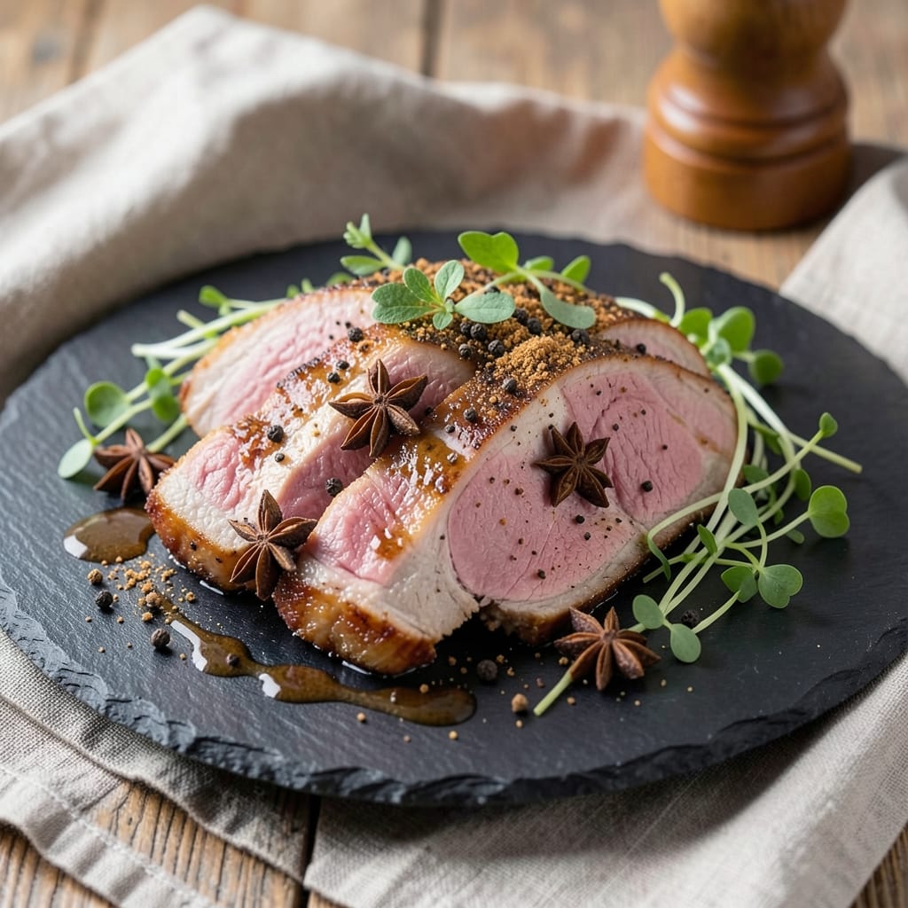 BGE Pork Loin Recipe: Star Anise-Infused Glaze with Crispy Bark