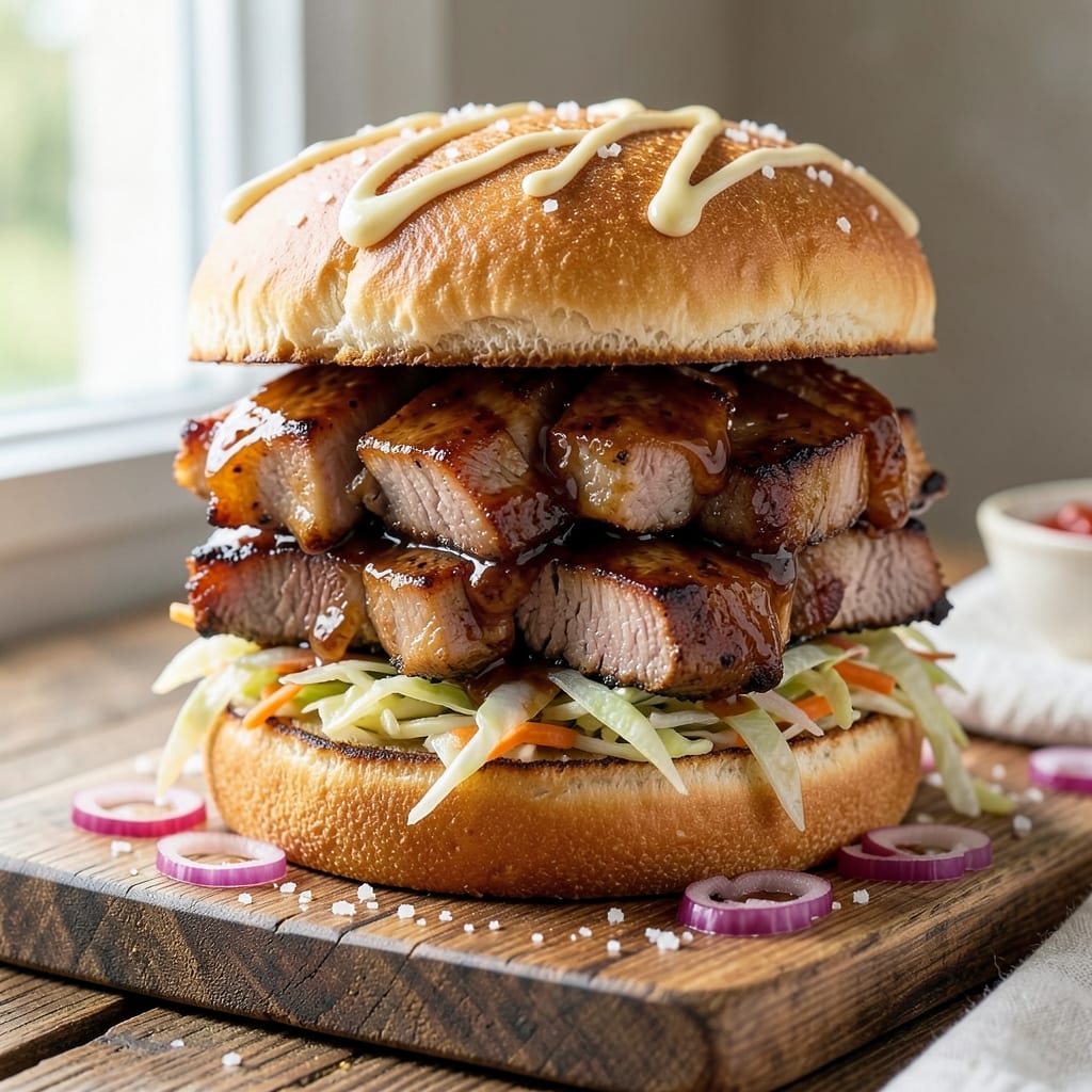 BBQ Pork Sandwiches Recipe: Crock Pot Crispy-Bark Tenderness