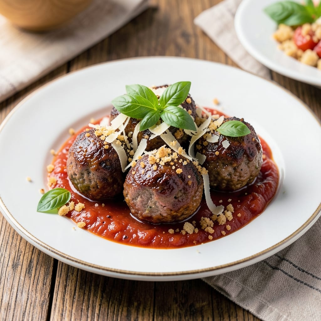 Best Italian Meatballs Recipe With Beef Pork And Veal: Triple-Meat Truffle Oil Magic