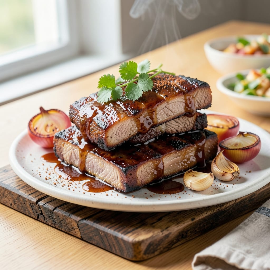BBQ Pork Spare Ribs Recipe Grill: Smokehouse Crust Meets Juicy Pink Core