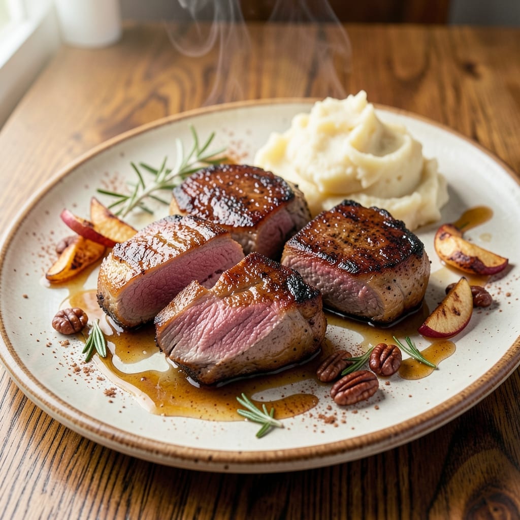 Best Pork Chop Recipe in the World: Pan-Seared with Apple Cider Crisp