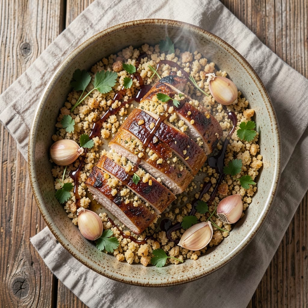 Best Stuffed Pork Tenderloin Recipe Ever with Stuffing in Oven: Herb-Stuffed Oven Roast With Juicy Core