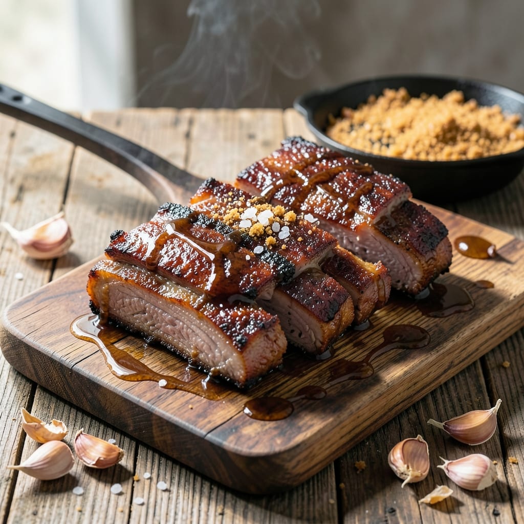 BBQ Pork Loin Ribs Recipe: Dry-Brined Crisp With Juicy Pink Centers