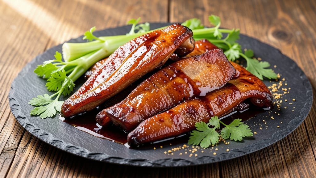 Chinese Pork Ear Recipe: Five-Spice Braised Crunch With Celery Crown
