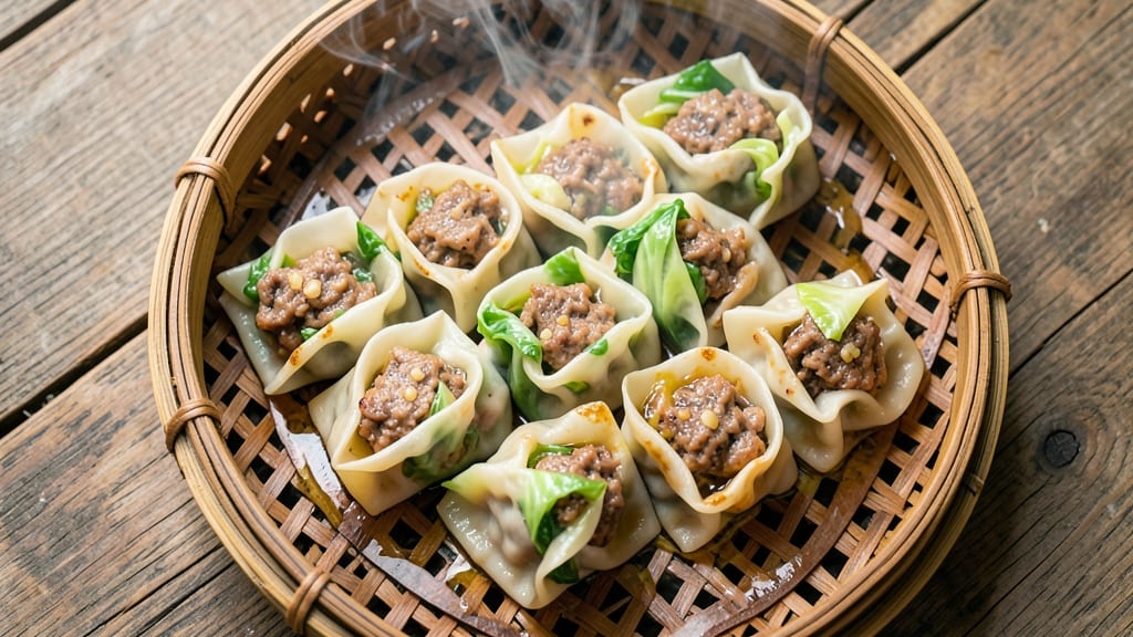 Chinese Pork Cabbage Dumpling Recipe: Pan-Fried Crisp With Juicy Hearts