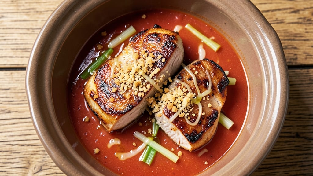 Campbell Soup Pork Chop Slow Cooker Recipe: Slow-Cooked Juiciness With Celery Crown Crunch