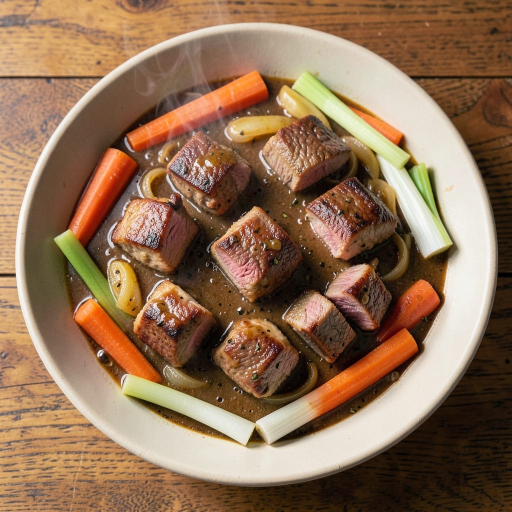 Beef and Pork Casserole Recipe: Dual-Meat Harmony With Umami Crust