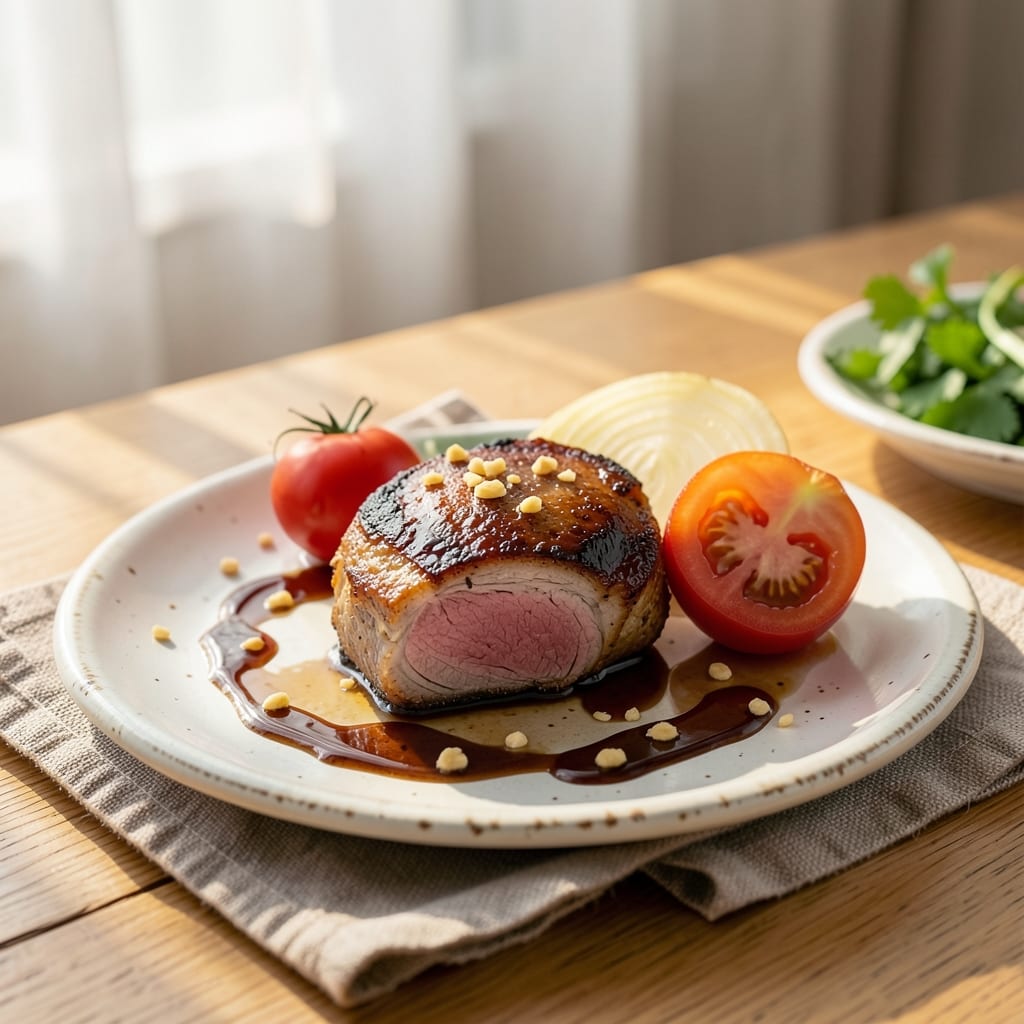 Bistek Tagalog Pork Chops Recipe: Soy-Sauce Marinated Crispy Crust