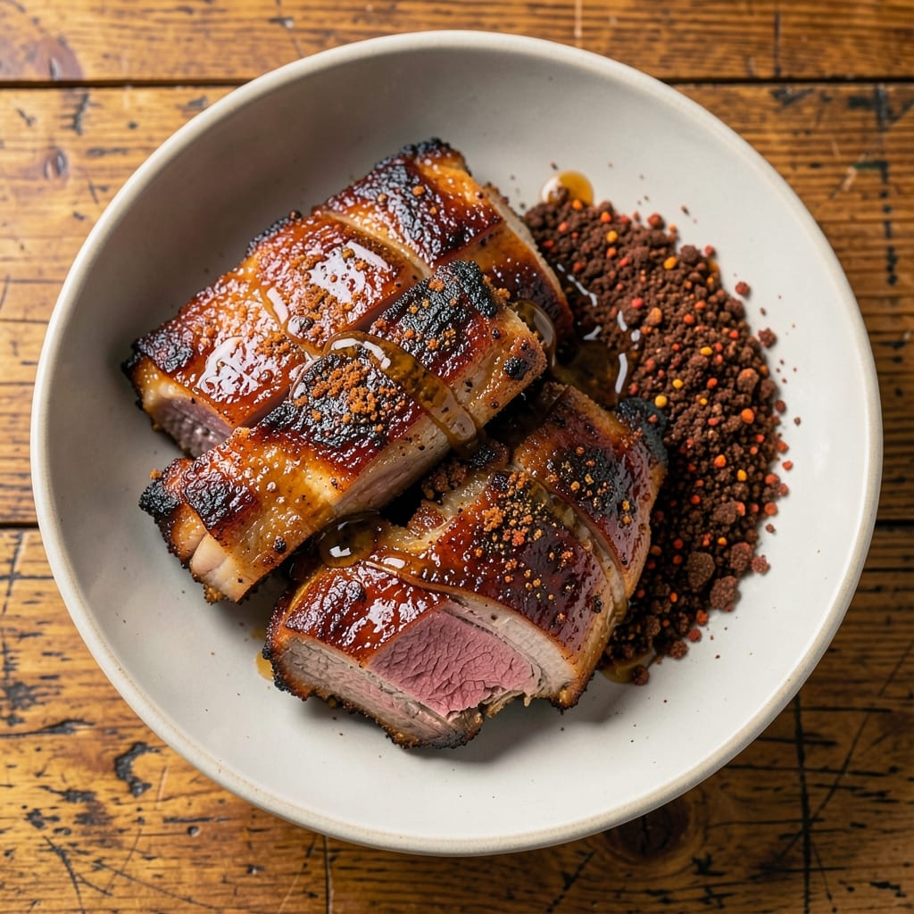 Bobby Flay’s Pork Ribs Recipe: Smokehouse-Spiced Crust Meets Juicy Pink Centers