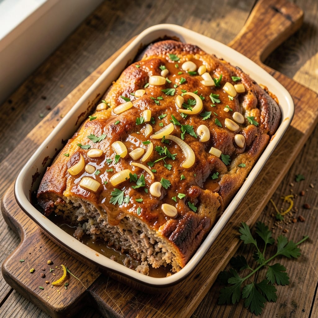 Beef Pork and Veal Meatloaf Recipe: Triple-Meat Harmony With Crispy Top