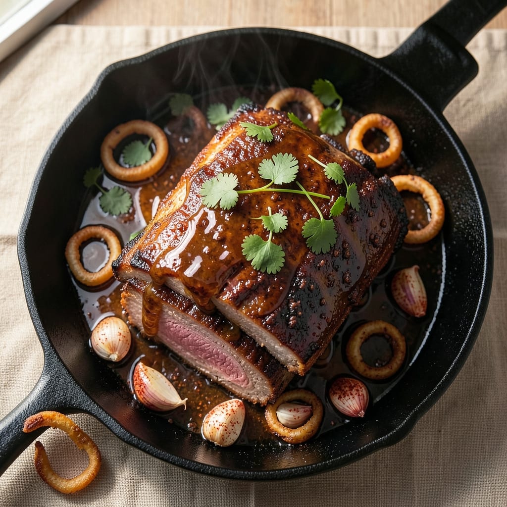 BBQ Boneless Pork Rib Roast Recipe: Smokehouse Crisp Without the Mess