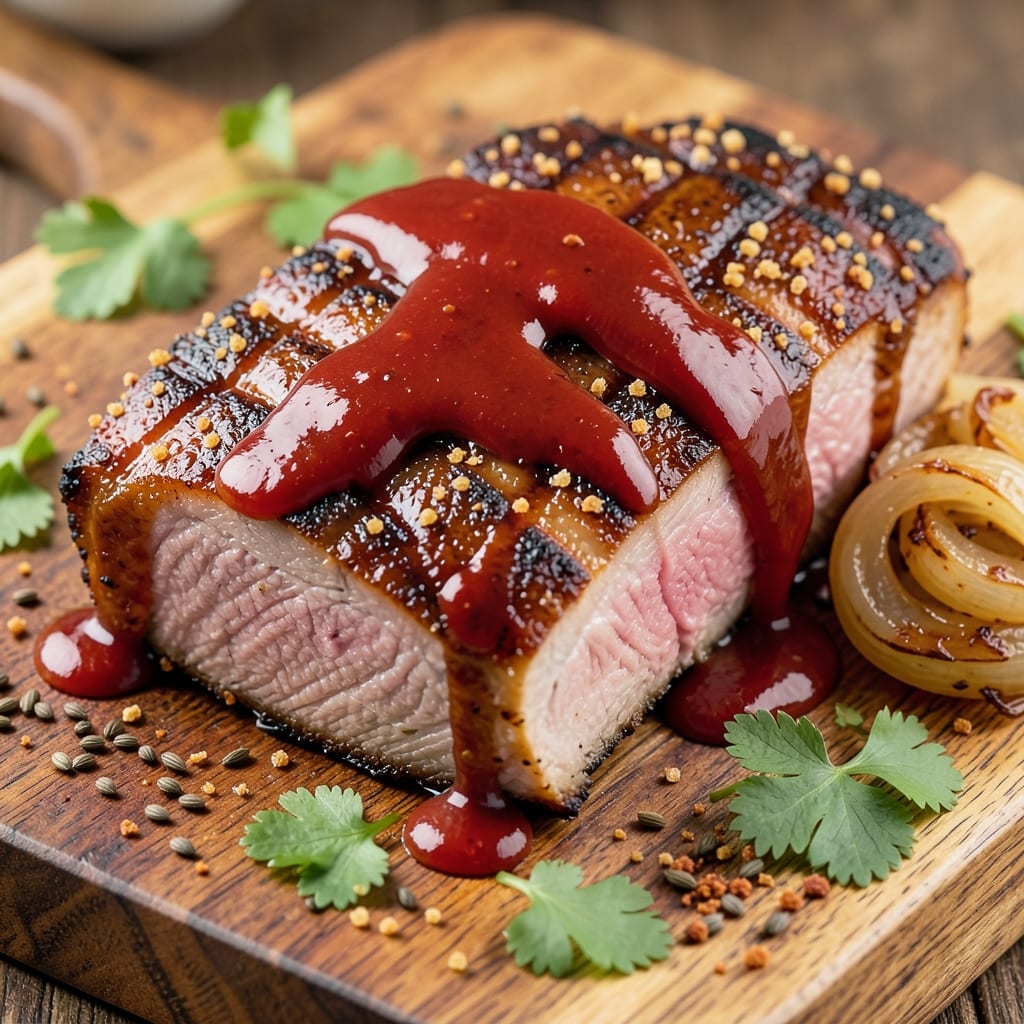 BBQ Boneless Pork Loin Roast Recipe: Smoky-Sweet Glaze That Caramelizes Edges to Perfection