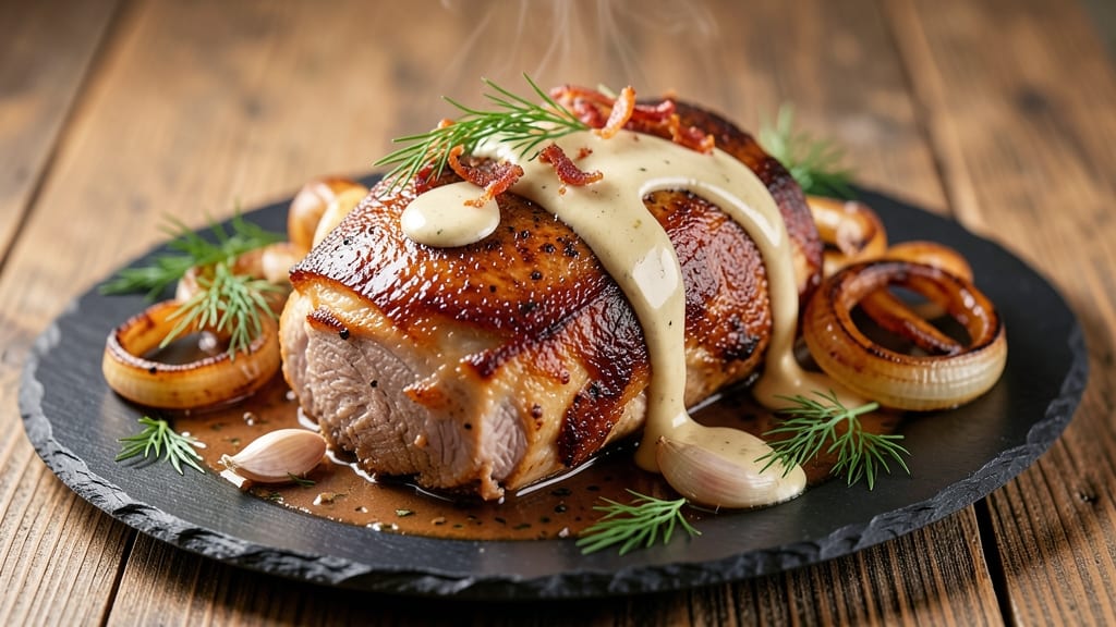 Crock Pot Pork Roast Recipe With Ranch Dressing Mix: Ultimate Juicy Meat and Tangy Dip Combo