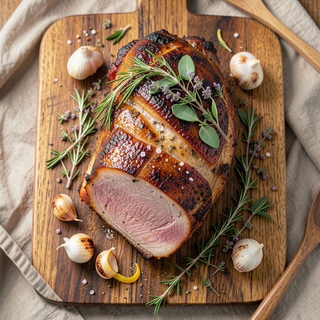 4lb Pork Loin Roast Recipe: Herb-Crusted Oven Perfection in 1 Hour