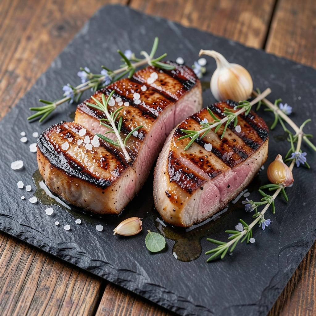 Best Grilled Pork Chop Recipe Ever: Charred Bark Hides Juicy Pink Centers