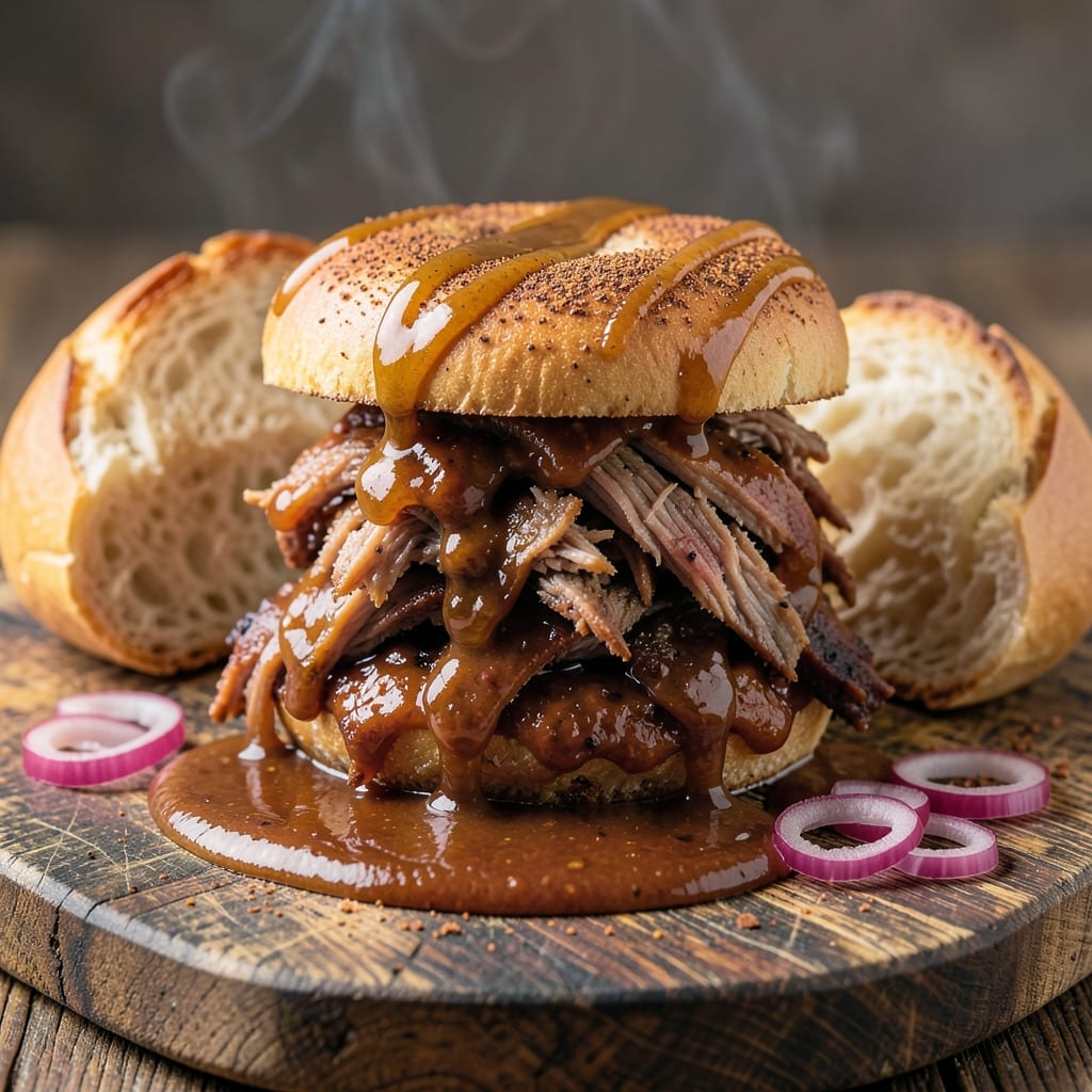 BBQ Sauce Recipe for Pulled Pork Sandwiches: Smoky-Sweet Glaze That Sticks to Every Bite
