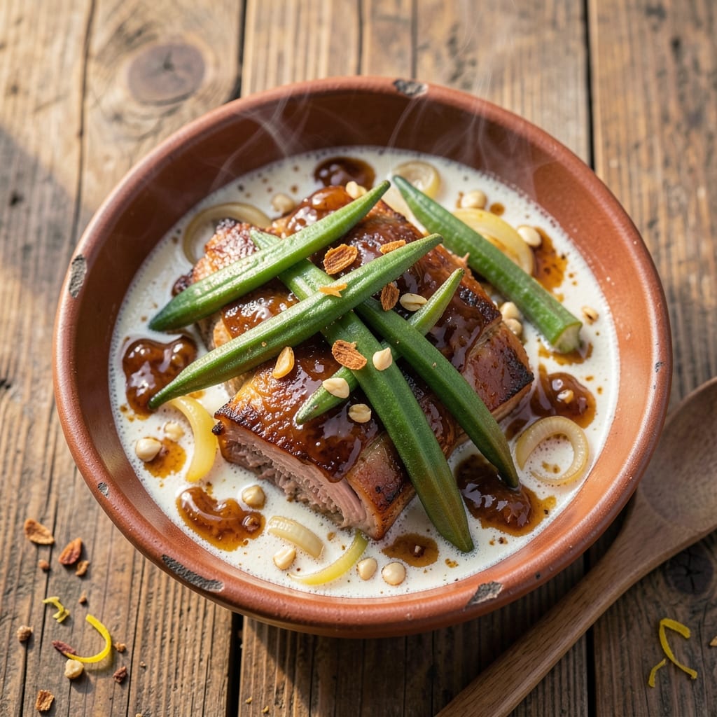 Belizean Stew Pork Recipe: Coconut Tamarind Braise with Jerk-Spiced Crust