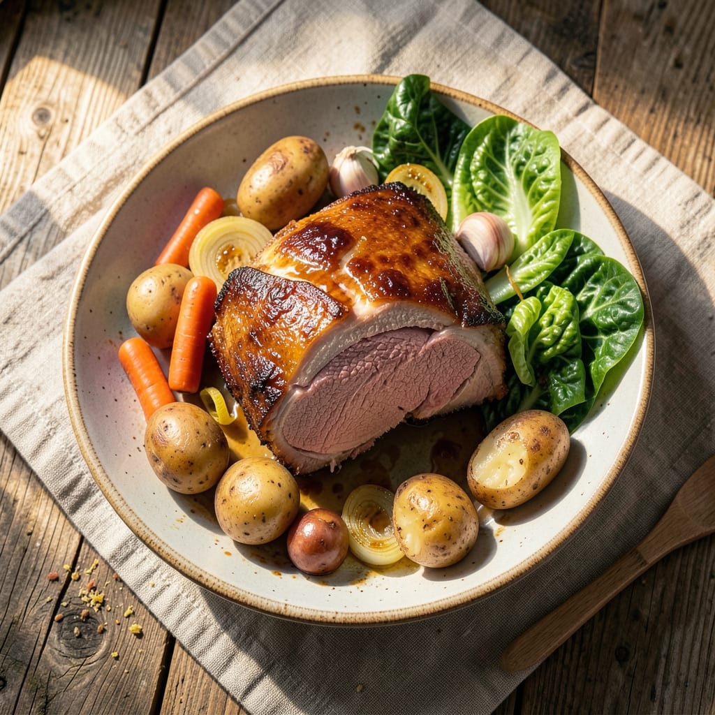 Boiled Dinner Pork Shoulder Recipe: Slow-Simmered Savory Spice Harmony