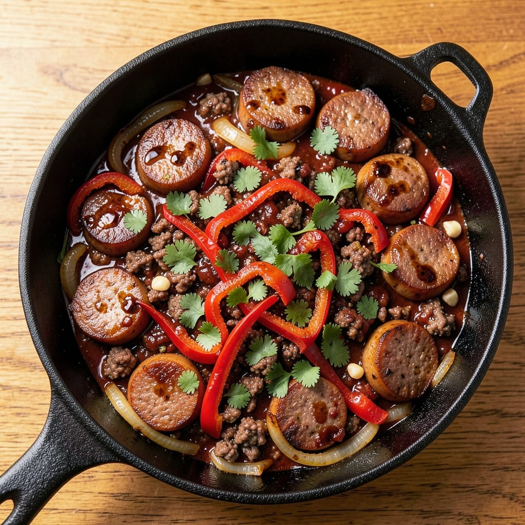 Beef and Pork Sausage Chili Recipe: Deep-Smoked Spice That Gets Better Tomorrow