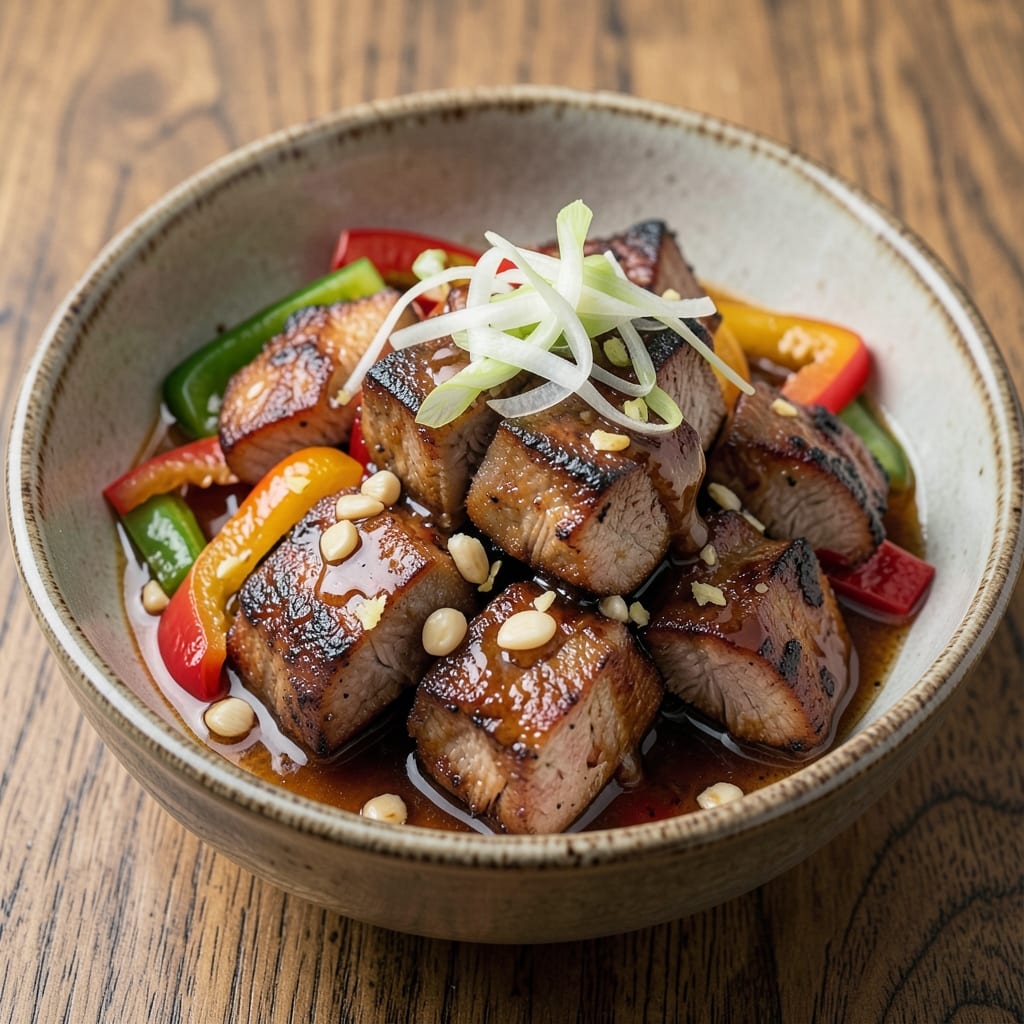 BBQ Pork Stir Fry Recipe: Wok-Seared Crispy Bites with Tangy-Sweet Glow