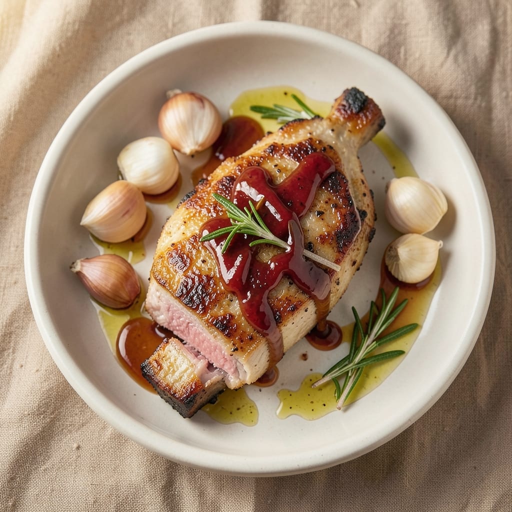 Best Baked Pork Chop Recipe Ever: Honey-Mustard Glaze That Caramelizes Edges