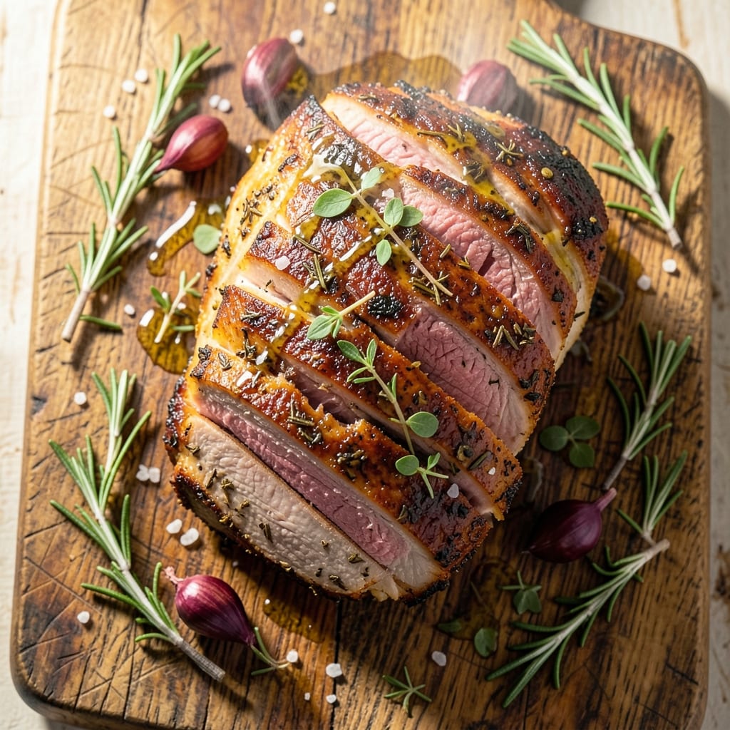 5 Lb Pork Sirloin Roast Recipe: Herb-Crusted, Juicy Core in One Pan