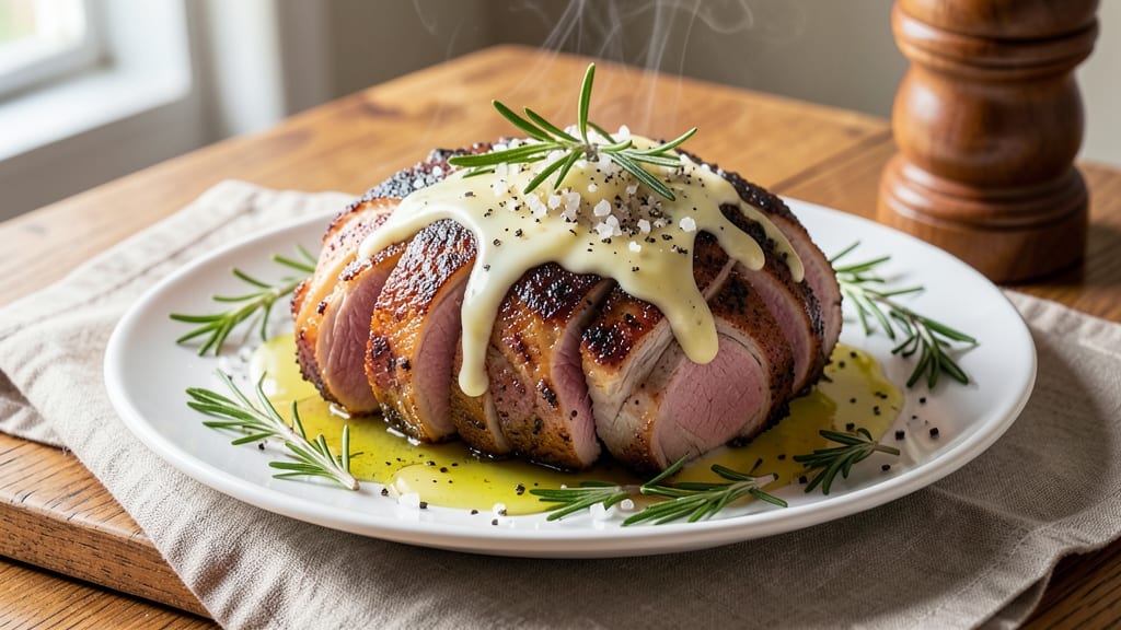 Crown Pork Roast Recipe With Rosemary: Herb-Infused Crispy Crust and Juicy Hearts