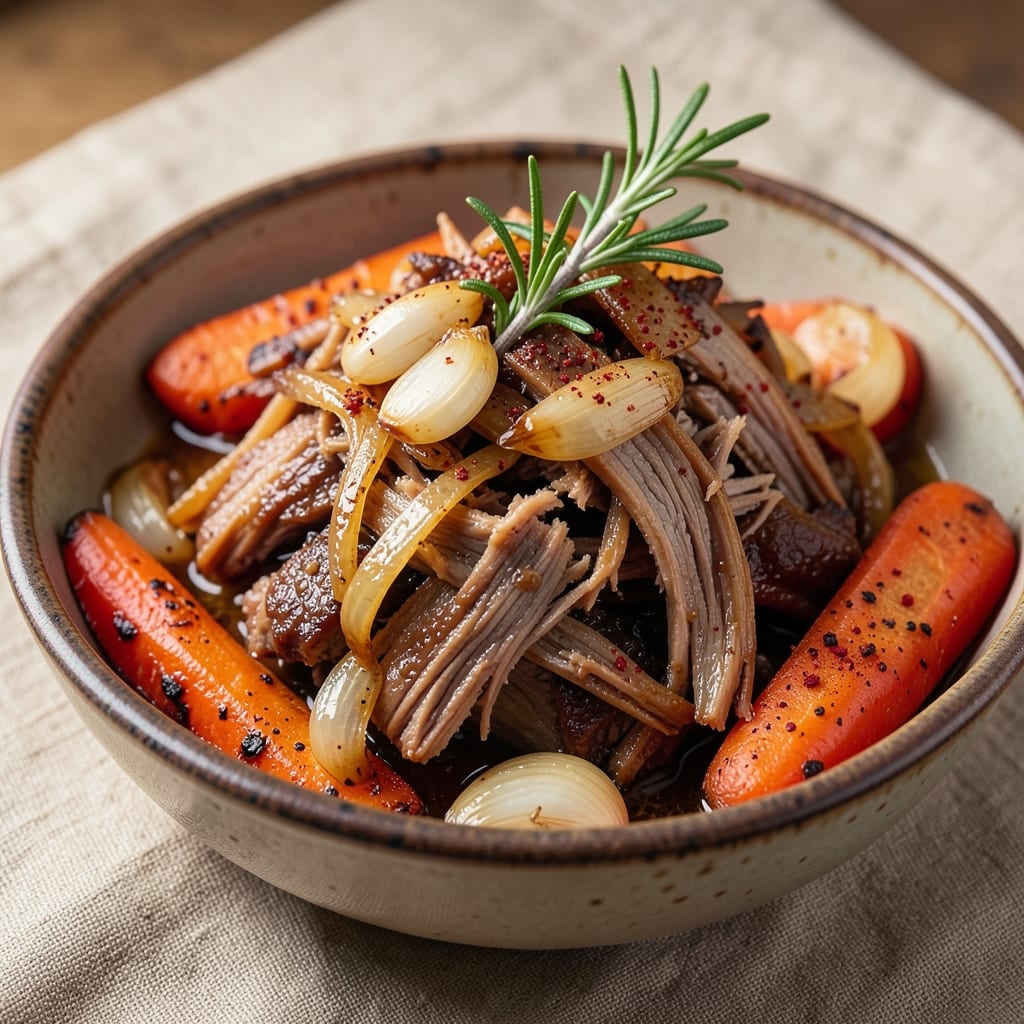 Beer-Braised Pulled Pork Recipe: Slow-Simmered Richness with Deep Malty Notes
