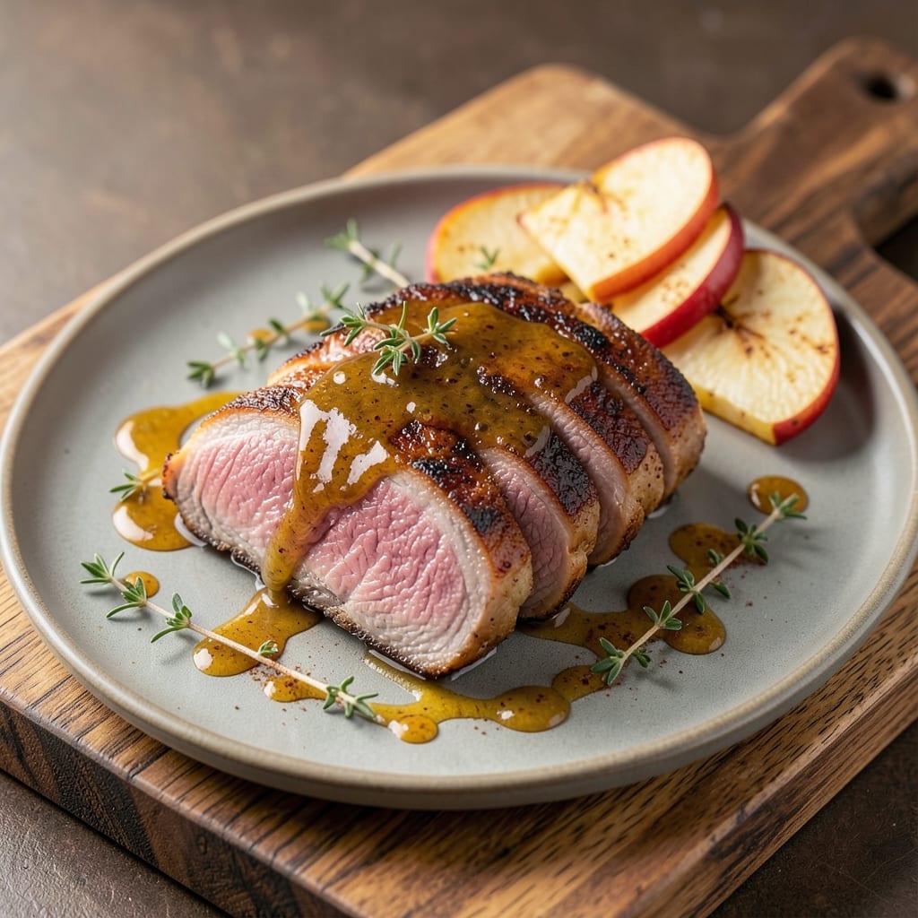 Best Fall Pork Tenderloin Recipe: Apple-Cider Brined Crispy Edges