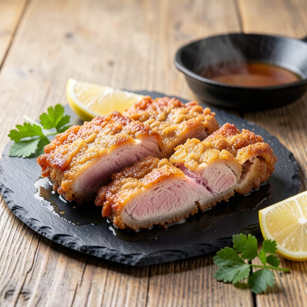 Batter-Encrusted Pork Recipe: Crispy-Gold Crunch With Juicy Pink Centers