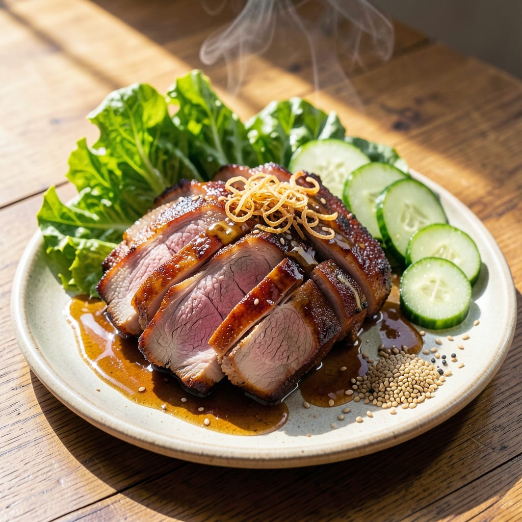 Bo Ssam Pork Recipe: Crispy-Wrapped Tender Bites With Tangy Dipping Sauce