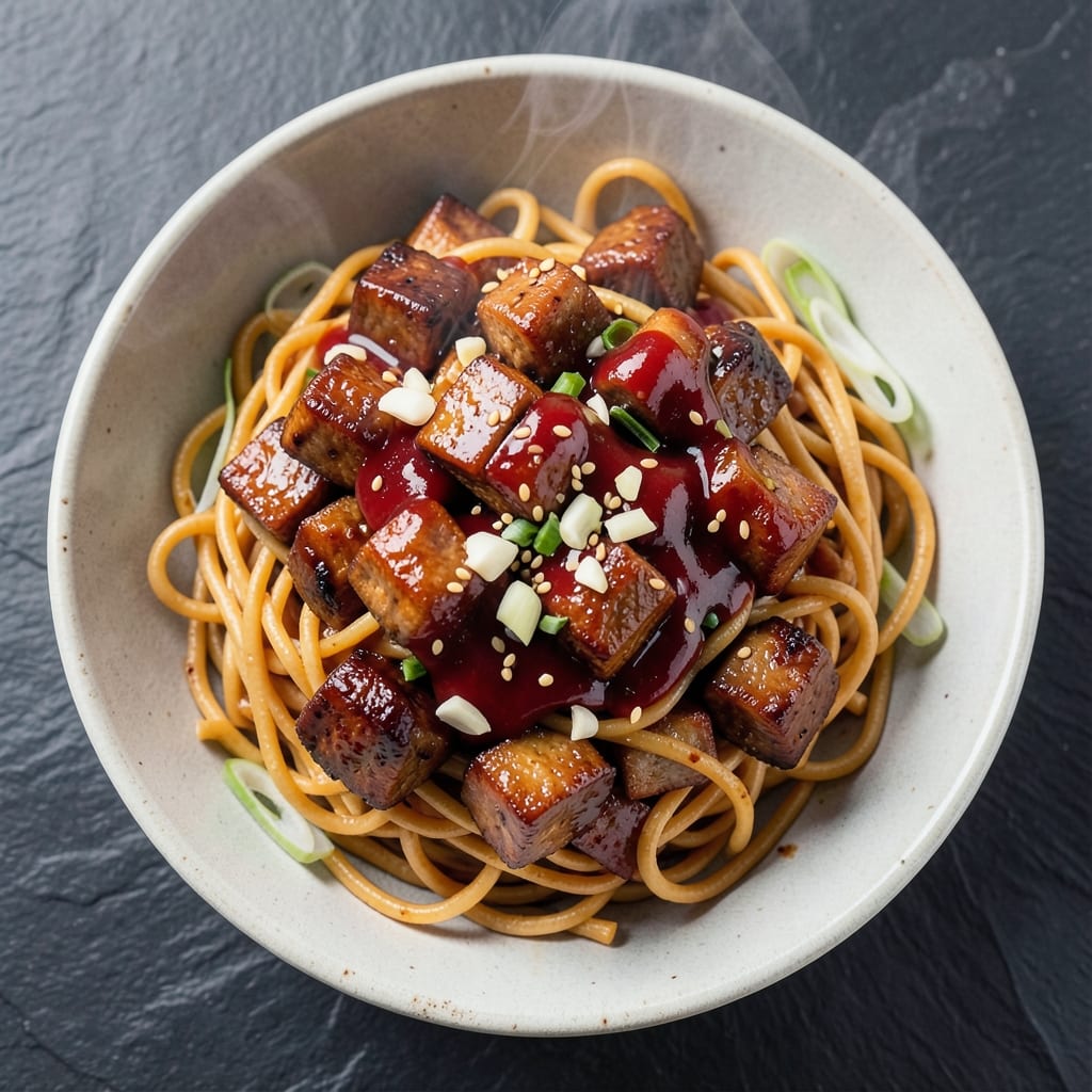 BBQ Pork Chow Mein Recipe: Wok-Fried Crunch With Tangy Noodle Harmony