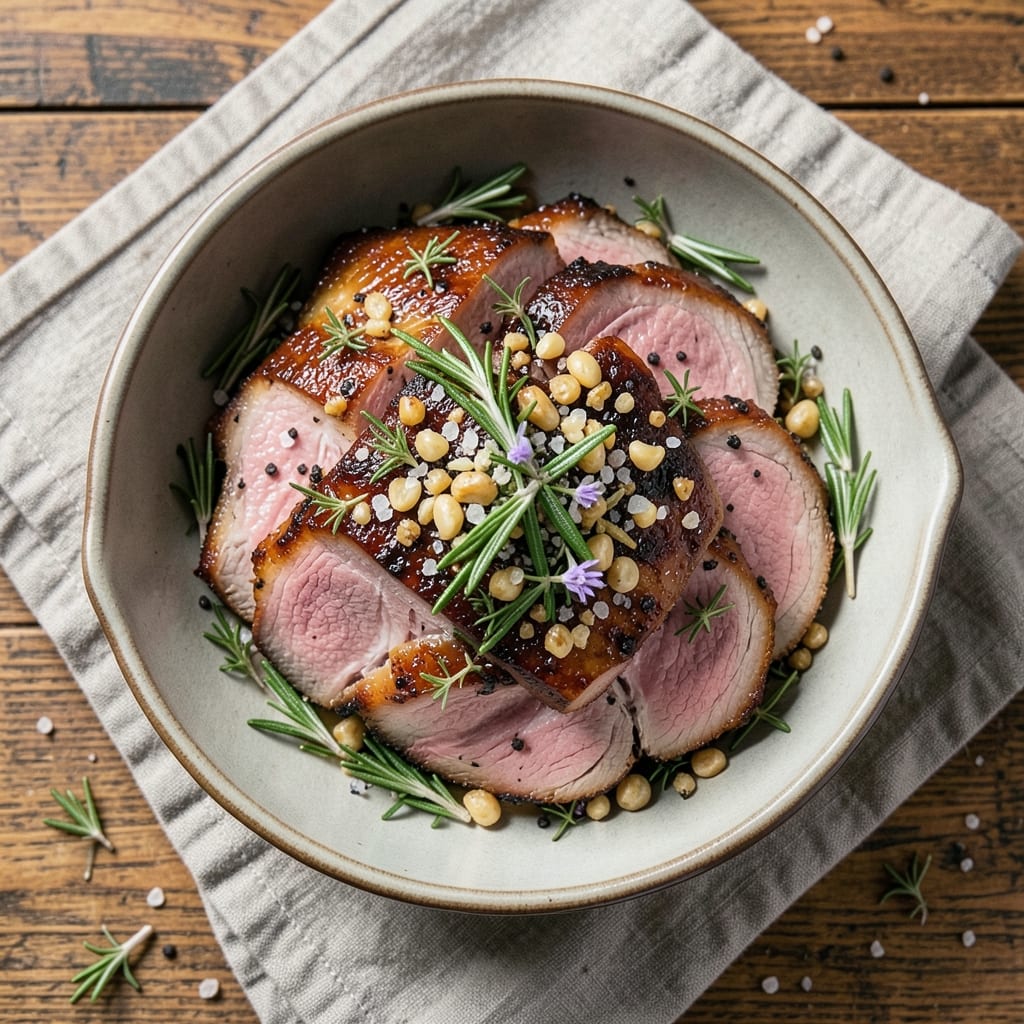 Berkshire Pork Loin Recipe: Herb-Crusted Roast With Golden Bark