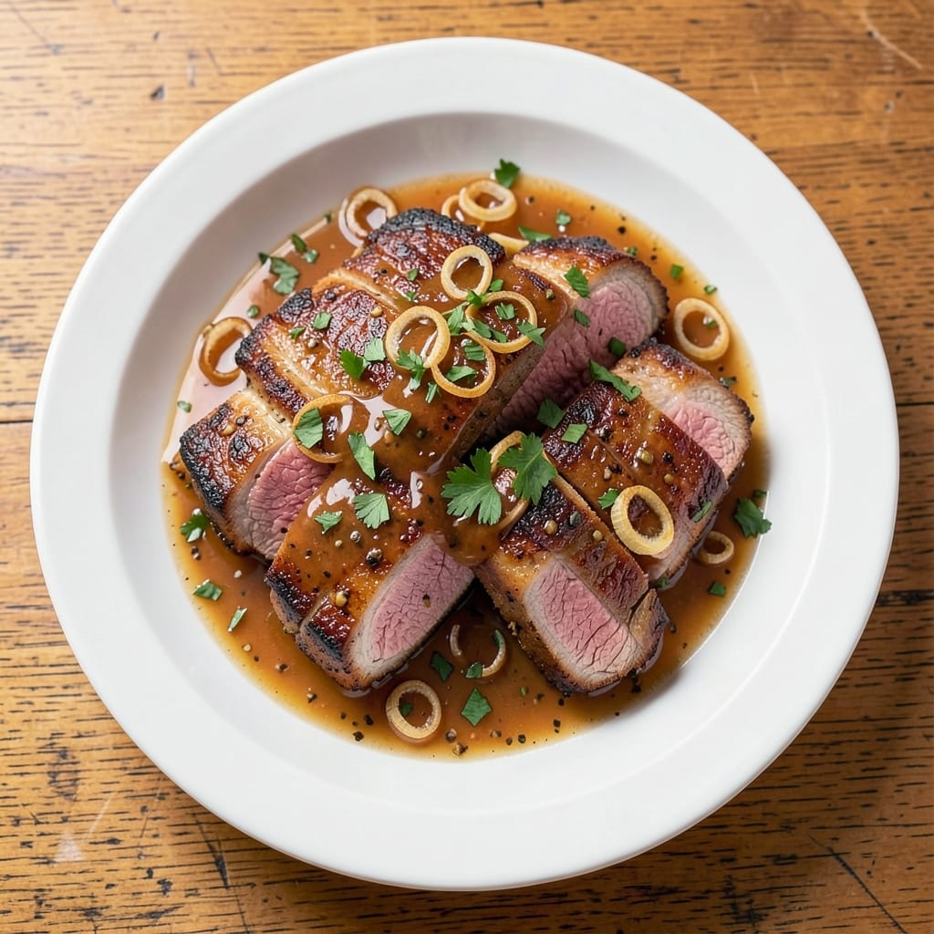 Best Juicy Boneless Pork Chop Recipe: Pan-Seared with Garlic-Herb Butter Crust