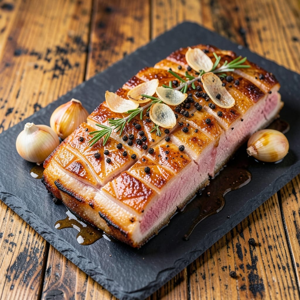 Bobby Flay's Pork Belly Recipe: Crispy Bark Meets Shatterproof Tenderness