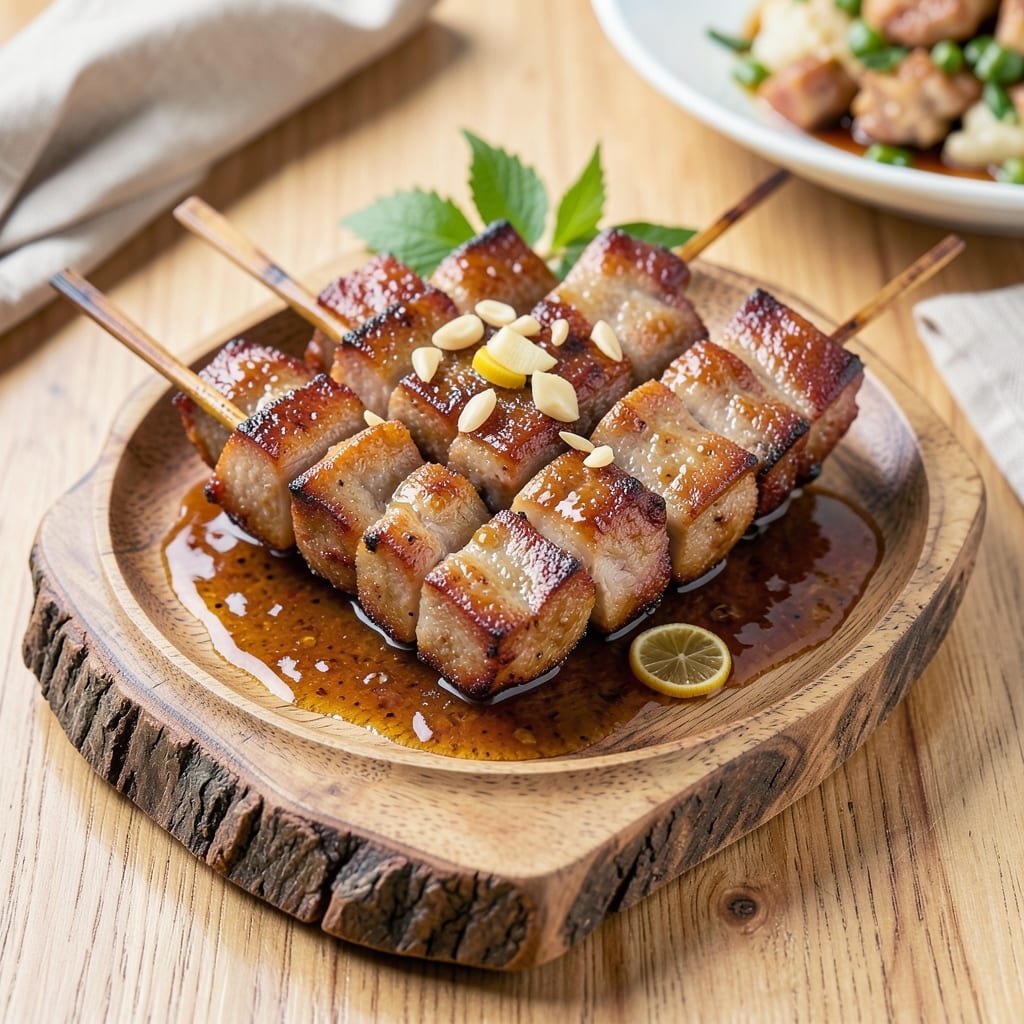 BBQ Pork Stick Filipino Recipe: Crispy Caramelized Edges With Savory Vinegar Zing