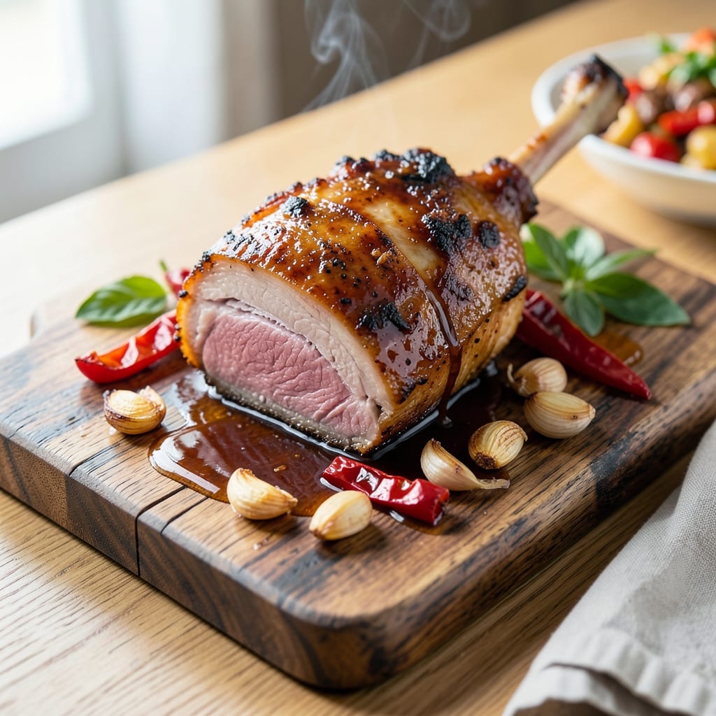 BBQ Pork Leg Recipe: Smoky-Sweet Bark With Melting Center