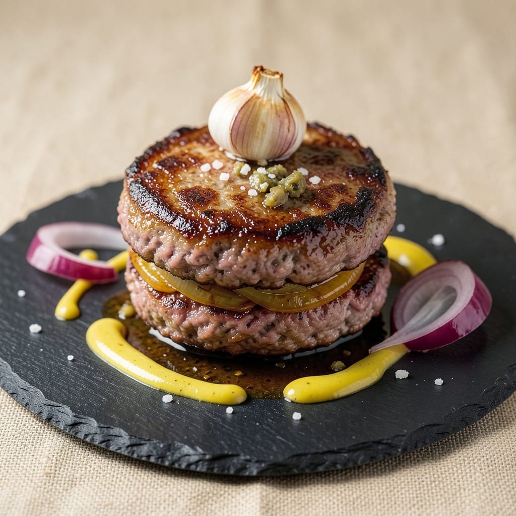 Beef and Pork Burger Patties Recipe: Dual-Meat Crust That Locks in Juices