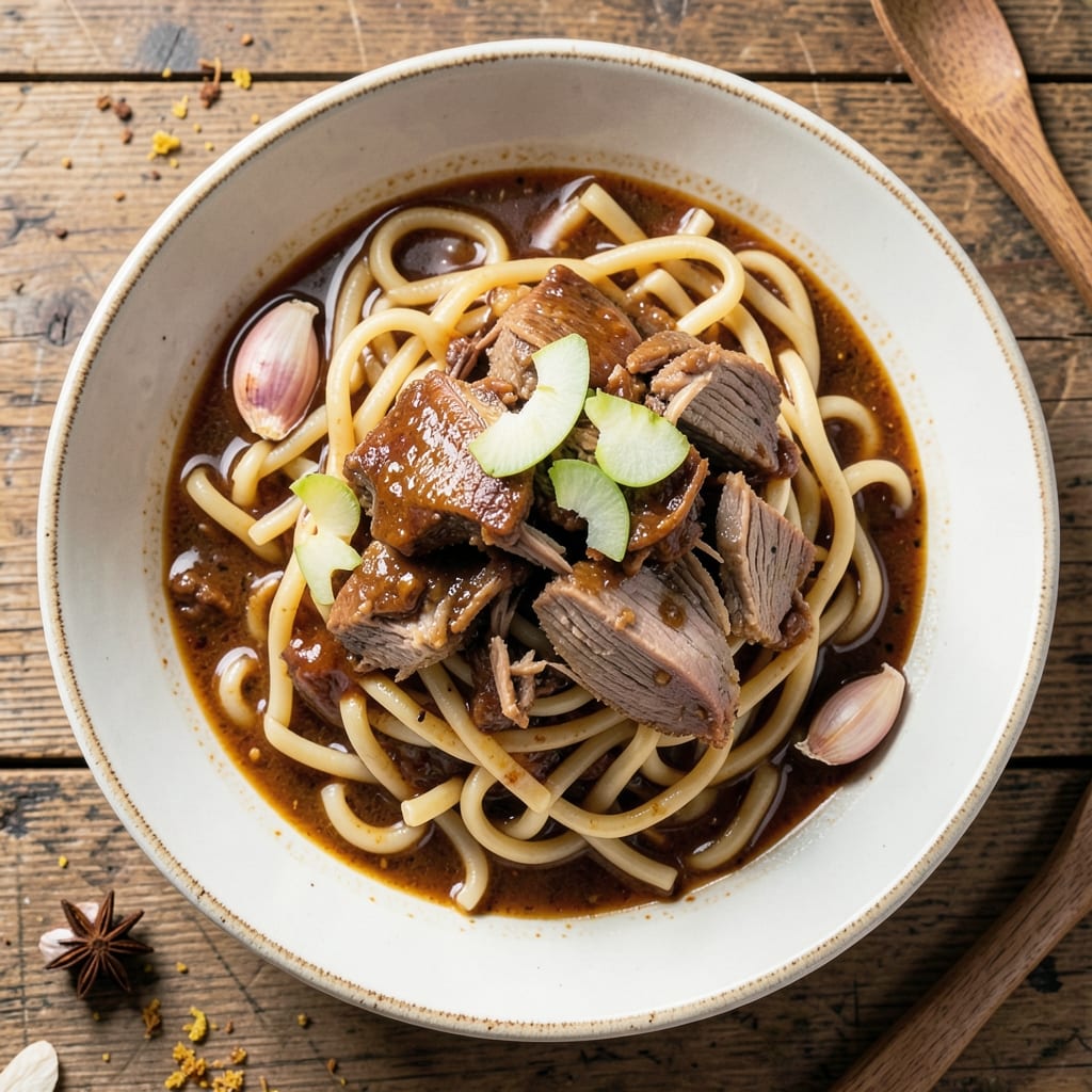 BBQ Pork Noodle Soup Recipe: Smoky-Sweet Broth That Sticks to Every Noodle