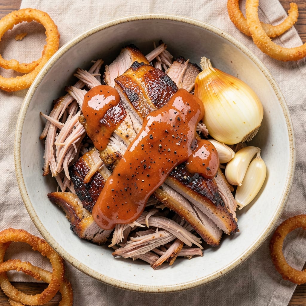Bobby Flay's Pulled Pork Recipe: Smoky Vinegar-Braised with Crispy Bark