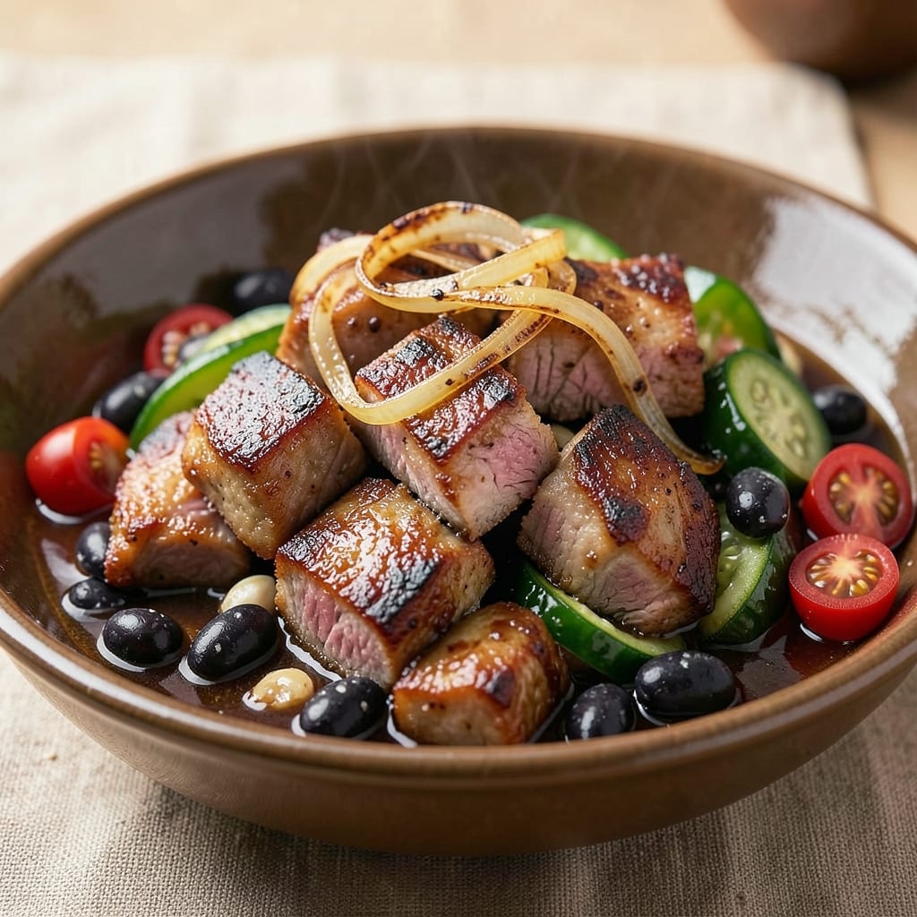 Black Bean Bitter Gourd Pork Recipe: Filipino-Inspired One-Pot Harmony