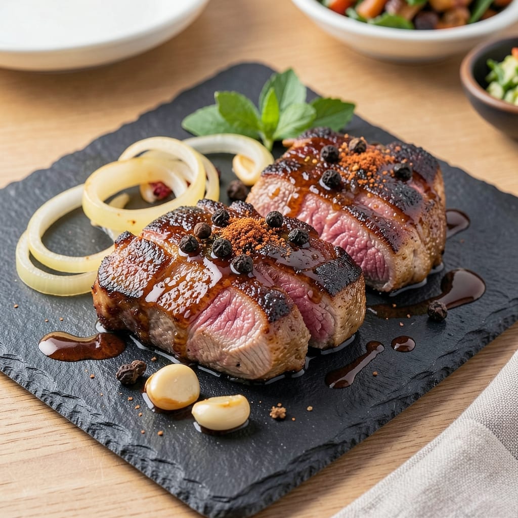 BBQ Pork Medallions Recipe: Pan-Seared Crust With Caramelized Glaze