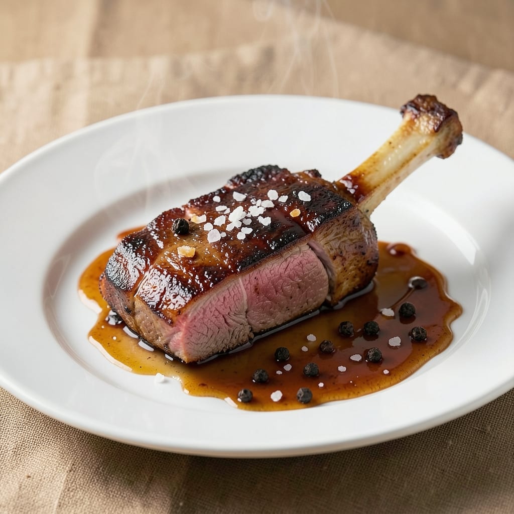BJ's Restaurant Pork Chop Recipe: Apple Cider Glaze Crust With Juicy Pink Centers