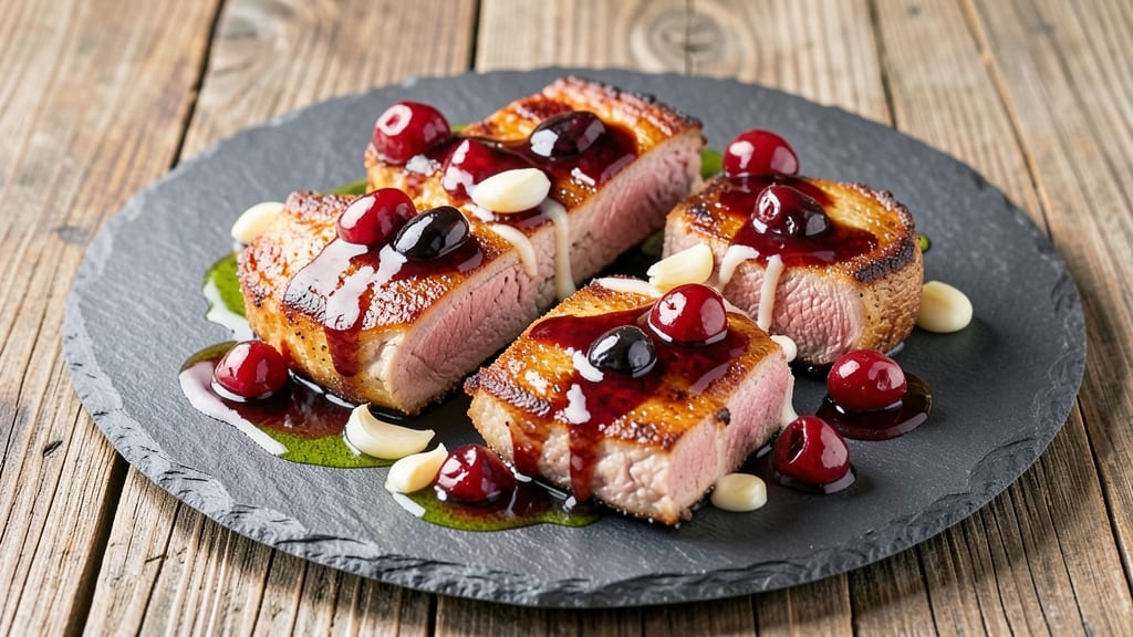 Cherry Balsamic Pork Chops Recipe: Sweet-Tart Glaze That Caramelizes in Pan