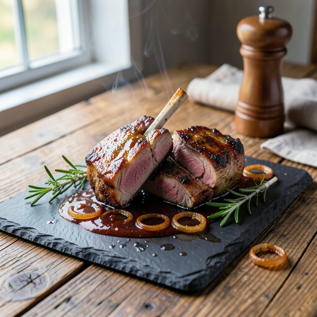 Bbq Pork Chop Brine Recipe: Herb-Infused Crust Meets Juicy Pink Centers
