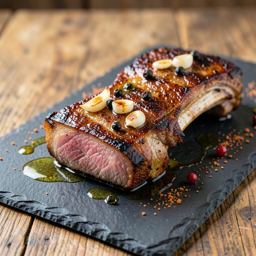 Best Bone-In Pork Chop Grill Recipe: Charred Bark and Juicy Pink Core