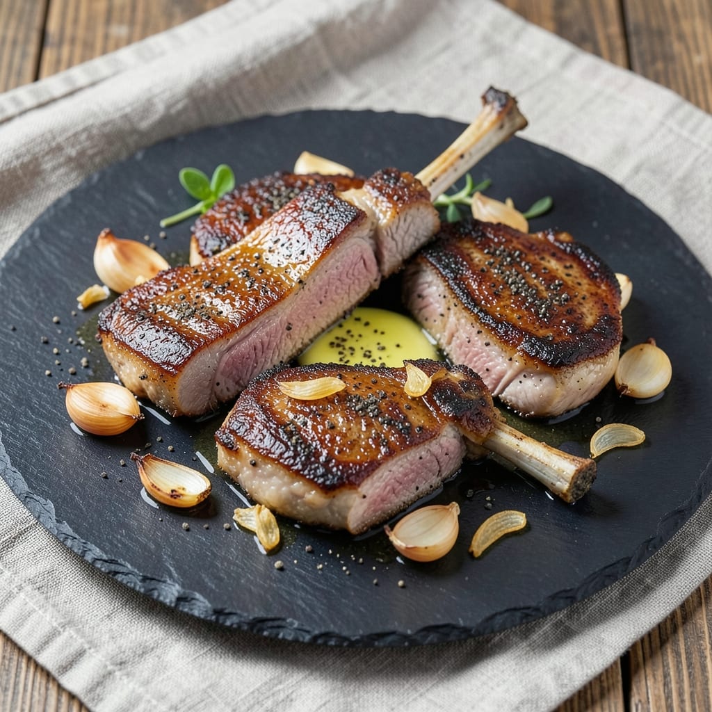 Black Pepper Pork Chops Recipe: Bold Crust and Juicy Pink Centers