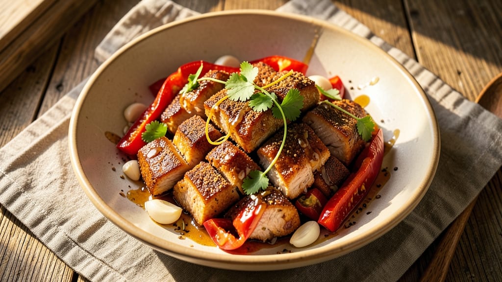 Crispy Pork Stir Fry Recipe: Wok-Heated Crunch With Five-Spice Gloss
